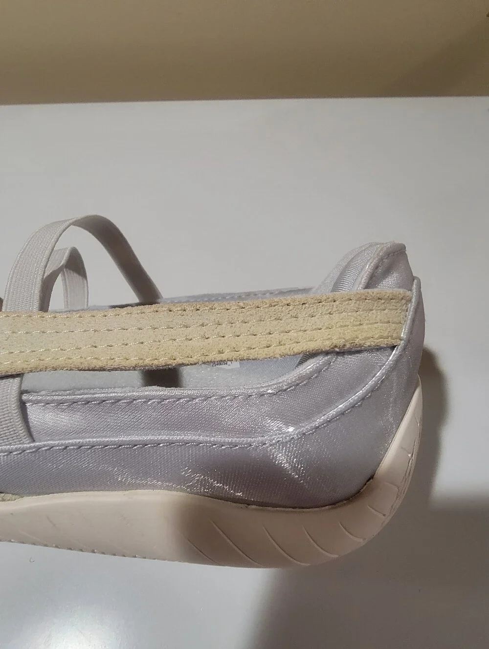 Puma Speedcat Silver Mist Ballet Slip-On Sneakers Size 8 READ DESCRIPTION